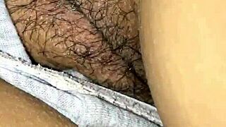 Feeling Intense Pleasure Playing with Her Wet Pussy Passionately