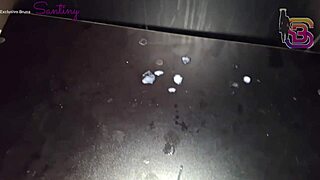 My wife comes home wrecked and full of cum