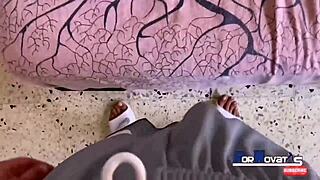 Beautiful young Colombian tries Victor Bloom's cock in Barcelona.