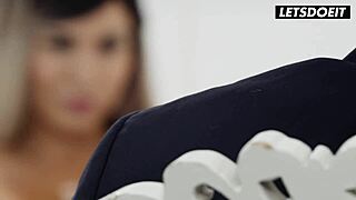 sensual latina babe lisa gali passionately fucks her lover with tight pussy riding.