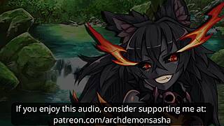 Hellhound girl dominates you.