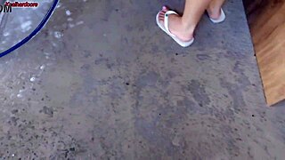 maid grabs cock and fucks roughly in house