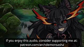 Hellhound girl dominates you.