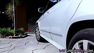 Plowed Teen Facialized Roughly