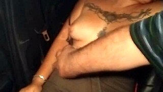 Bold Latina Whore Groped in Public Uber