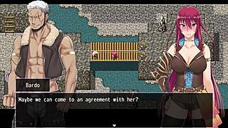 Makina Modder Tied Up Convinces Bandit with Throat and Pussy for Massive Facial