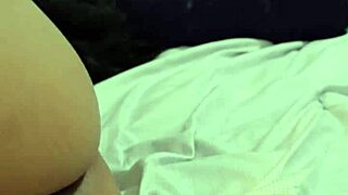 The latina milf experienced a real orgasm with cum on her wet pussy