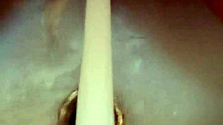 Gretala plays with her pussy and ass holes