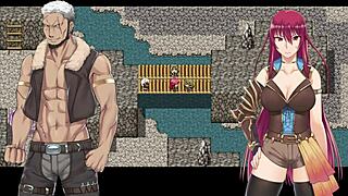 Makina Modder Tied Up Convinces Bandit with Throat and Pussy for Massive Facial