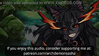 Hellhound girl dominates you.