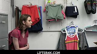 Lifter4k -Tristan Summers Gave Officer Giovanni Francesco A Nice Fuck In The Office