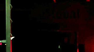 Big Ass Babe Stretches Clothes Ripped Off During Hot Milf Workout with Friends.