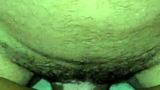 The latina milf experienced a real orgasm with cum on her wet pussy