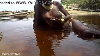 I Enjoy Watching Water Dripping From Her Perfect Shaped Tits