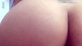 Latina Slut Sucks Huge Cock While Big Tits Bounce