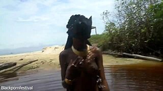 I Enjoy Watching Water Dripping From Her Perfect Shaped Tits