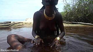 I Enjoy Watching Water Dripping From Her Perfect Shaped Tits