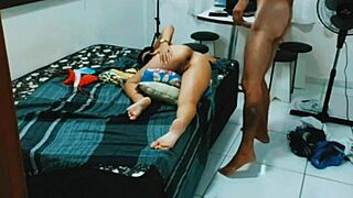 She craved a massage but got intense anal pleasure and cum