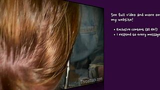 Teasing Urge To Suck In Parking