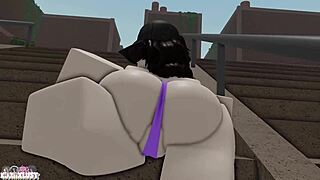 koraxlust rr34 - emo girl flashes you in a skatepark then rides you