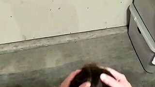 Pov sneak fuck wife in the car and garage trying to be quiet