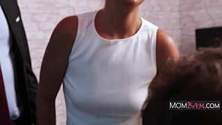 powerful nympho milf fucks cops during an interrogation