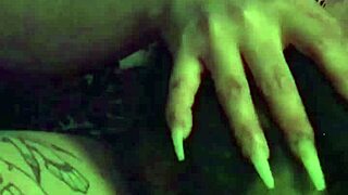 fuschia leopard s5 with wet pussy and intense licking