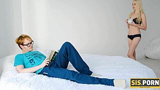 Sis porn arousing girl practices taboo techniques with devoted stepbro