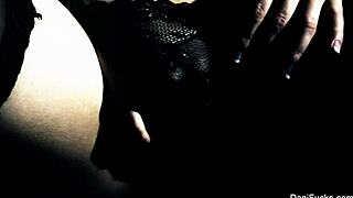 Dani Daniels solo masturbation with big tits