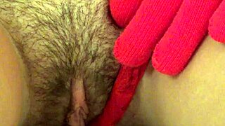 Super Hot Chick With Hairy Pussy!