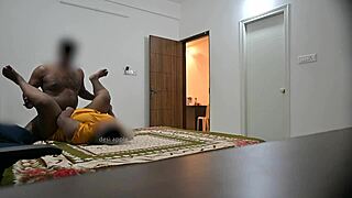 indian couples fucking right in front of muslim maid jamila