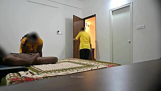 indian couples fucking right in front of muslim maid jamila