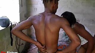 The Day I Met My Local Boyfriend Doing A Local Job And I Took Him To An Uncompleted And Fuckedd