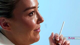 powerful nympho milf fucks cops during an interrogation