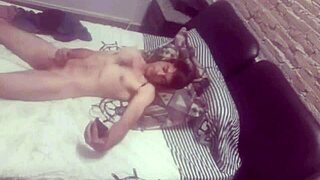 amateurs exploring bdsm masturbation in platoons cave