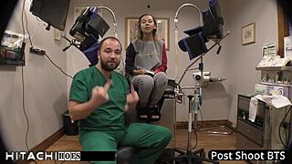 Become Doctor-Tampa Gives Freshman Kalani Luana Mandatory Hitachi Orgasm