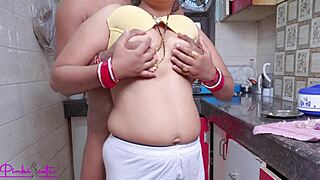 Pretty Babe Gets Tight Pussy Fucked in Kitchen!