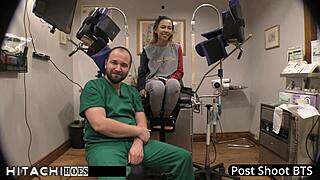 Become Doctor-Tampa Gives Freshman Kalani Luana Mandatory Hitachi Orgasm