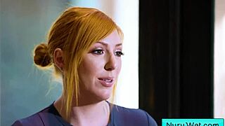 Sexy Big Tit Blonde Masseuse Teases Nuru Massage Secrets