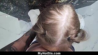 catching stepbrother with panties leads to roleplay