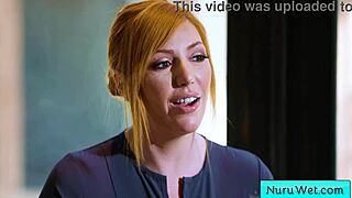 Sexy Big Tit Blonde Masseuse Teases Nuru Massage Secrets