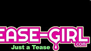 amazing teen girl shows perfect tits during casting 😍