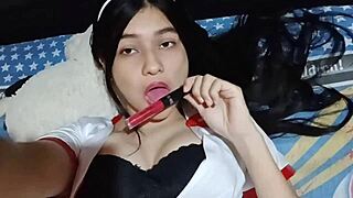 i masturbate as a student with mexican fan