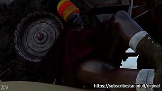 scarlet: my big cock inside anna's sexy ass