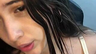 Beautiful Teen Showing Big Tits Live on Webcam in Softcore Solo