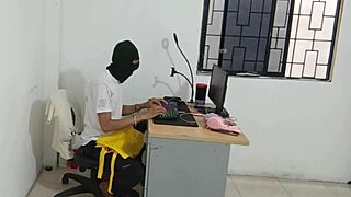 Neighbor Teases With Horny Ass Shake On Camera