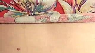 Intense amateur blowjob and doggy fuck with cum in mouth outdoors