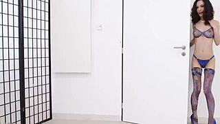 Stacy Bloom In 7on1 Double Anal Gangbang