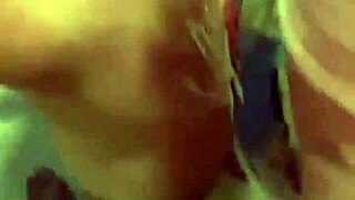 Blindfolded pov face fuck with deepthroat and gagging