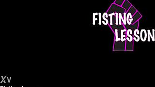 Veronica Leal's gaping fisting lesson